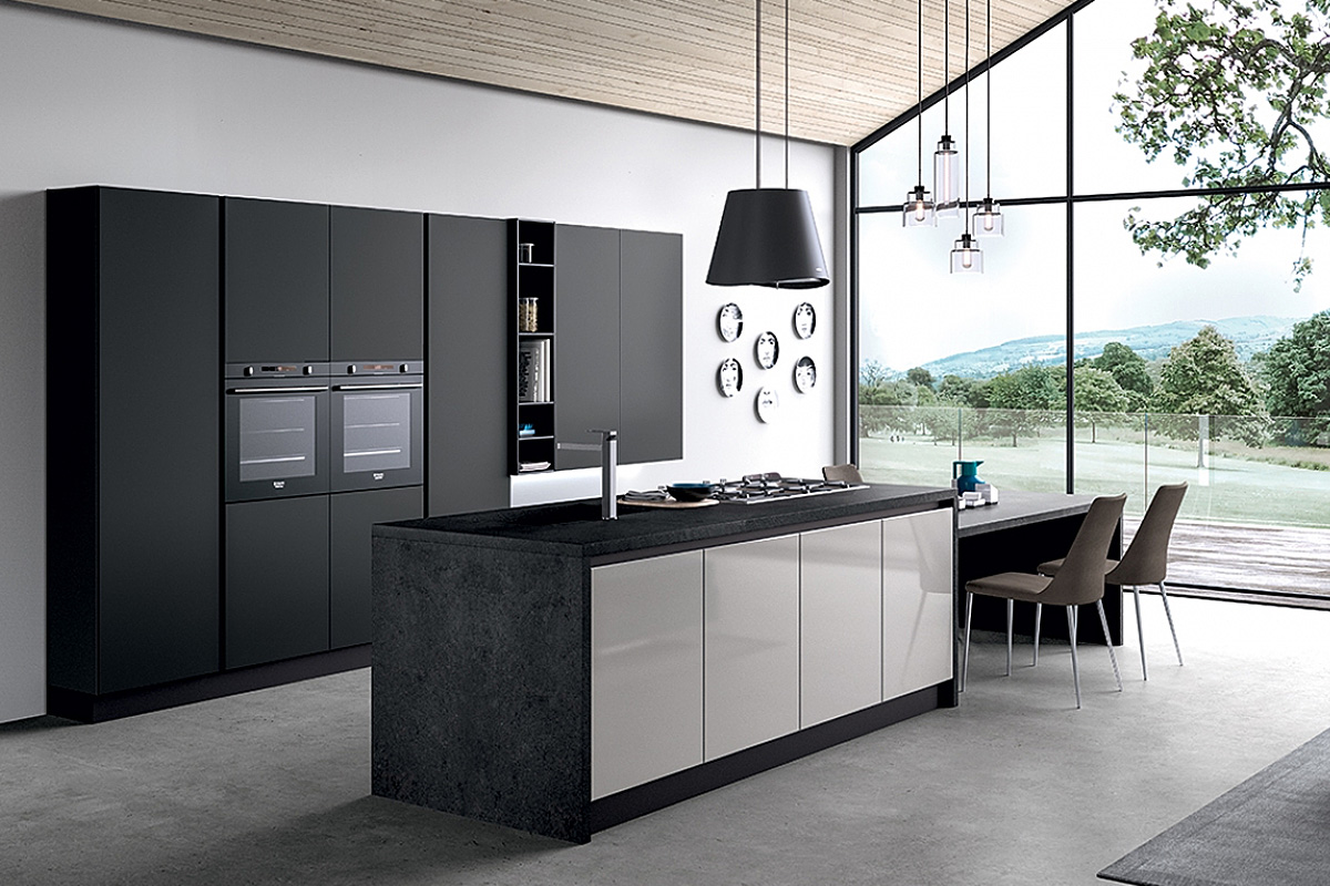 Glass Kitchen Range