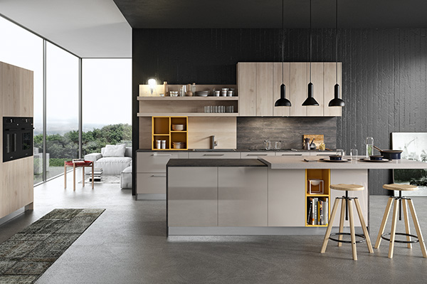 Round Kitchen Range
