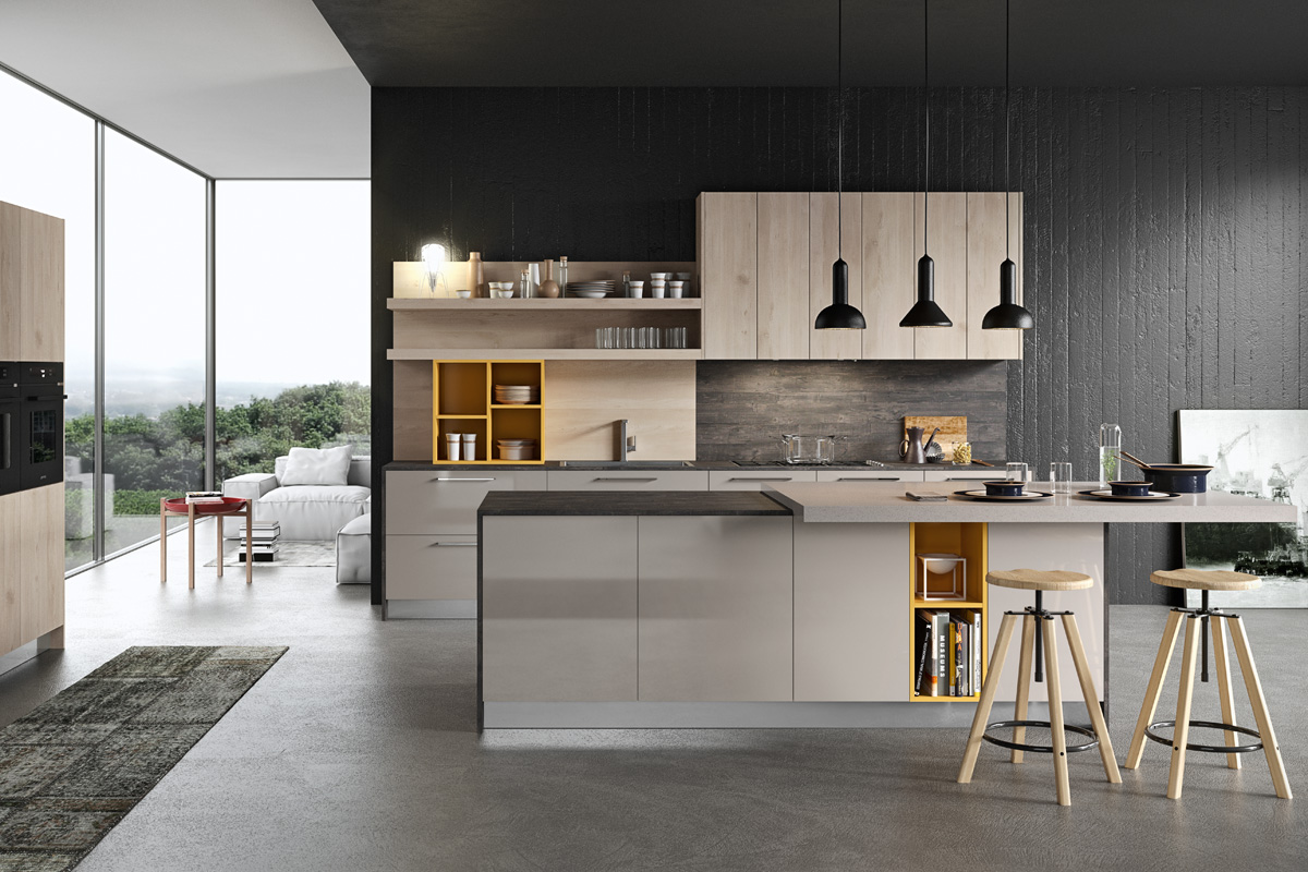 Round Kitchen Range